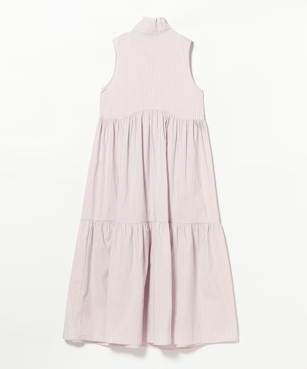 sister jane / Wave Stripe Bow Maxi Dress
