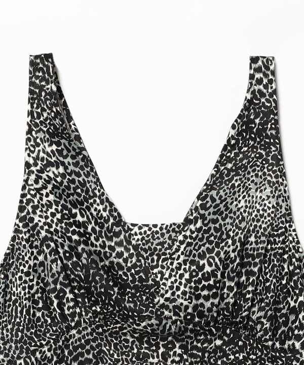 NOMARHYTHM TEXTILE / Leopard Slip Dress