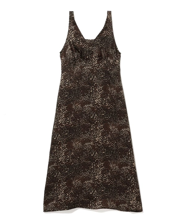NOMARHYTHM TEXTILE / Leopard Slip Dress
