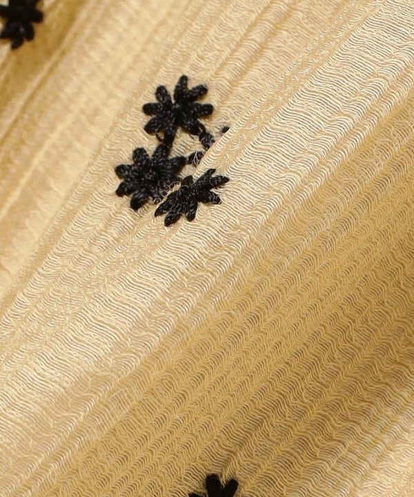 刺繍 ティアード キャミ ワンピース