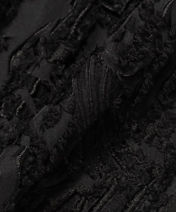 Jacquard tiered camisole dress