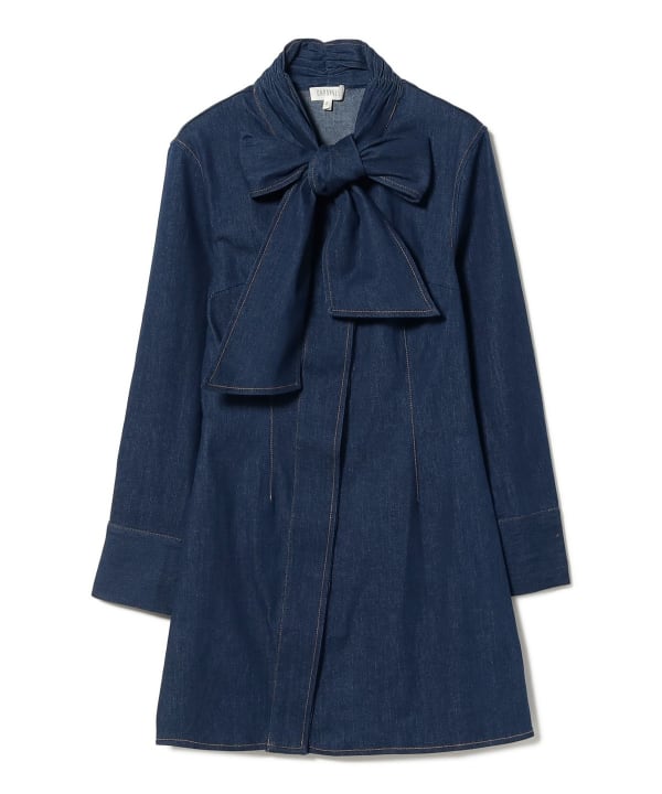 GHOSPELL / Autumn Denim Mini Dress