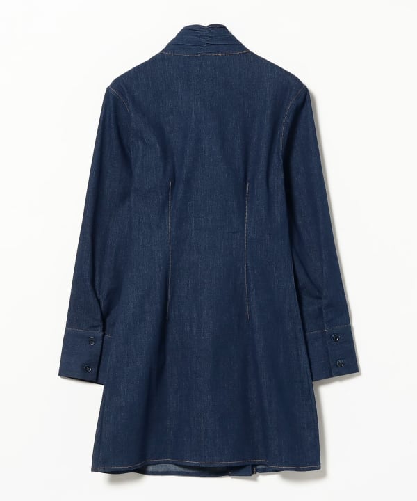 GHOSPELL / Autumn Denim Mini Dress