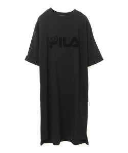 HELLO KITTY×FILA×BEAMS JAPAN / リボンロゴ スリット ロングTシャツ