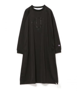 Champion × Ray BEAMS / 別注 クルーネック ロングスリーブ ワンピース