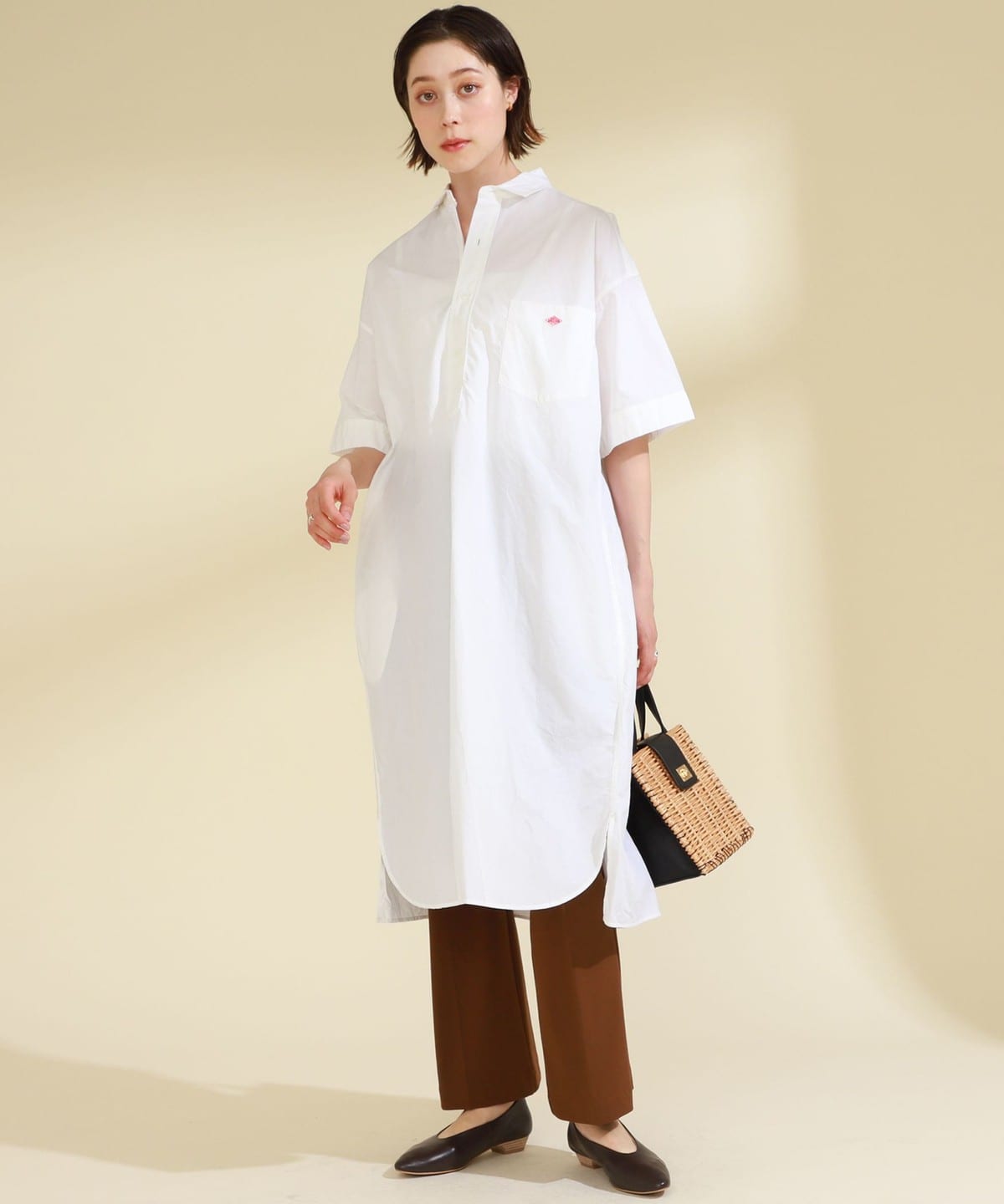 Ray Beams レイ ビームス Danton コットン ポプリン ワンピース ワンピース ワンピース 通販 Beams