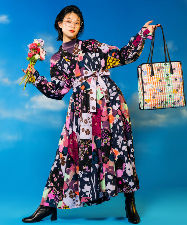 Ray Beams レイ ビームス Kate Spade New York Beams Couture Patchwork Dress ワンピース ワンピース 通販 Beams