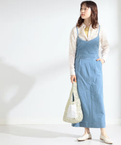 Lee × Ray BEAMS / 別注 Vカット ワンピース