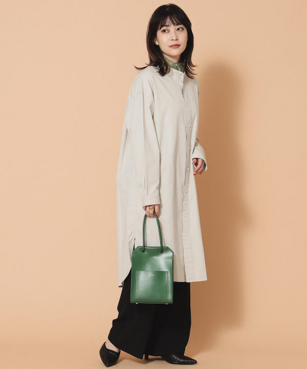 アウトレット 激安店 Ray レイ ビームス Gymphlex バンドカラー シャツワンピース ワンピース ワンピース 通販 宅配 Gphotels Jp