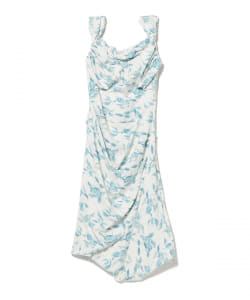○YUHAN WANG / blue rose dress