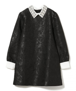 sister jane / Figure Jacquard Mini Dress