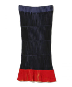 ○babaco / Stripe Ribbed Skirt