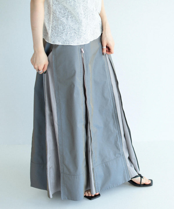 Ray BEAMS Ray BEAMS [Outlet] RBS / Zip Tuck High Waist Skirt