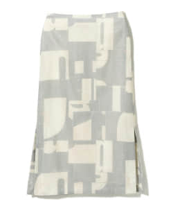○08sircus / Cu/C alhabet tile Print Skirt