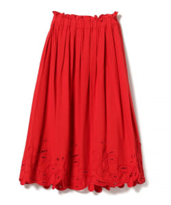 ○MUVEIL / Lace Hem Skirt