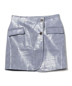 GHOSPELL / Nix Pu Mini Skirt