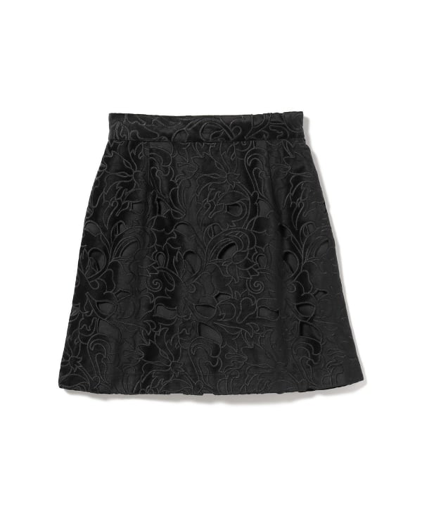 Ray BEAMS Ray BEAMS Ray BEAMS / cutwork lace miniskirt (skirt