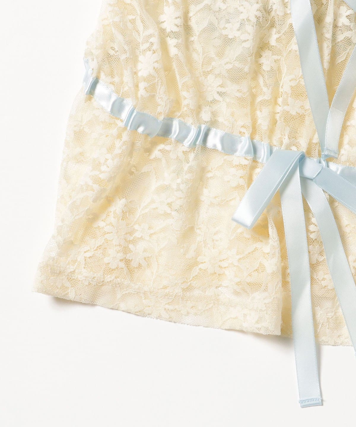 Ray BEAMS（レイ ビームス）YUHAN WANG / リボン レース スカート