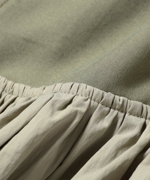 Ray BEAMS RBS / Ray BEAMS Pocket Layered Skirt (Skirt, Maxi