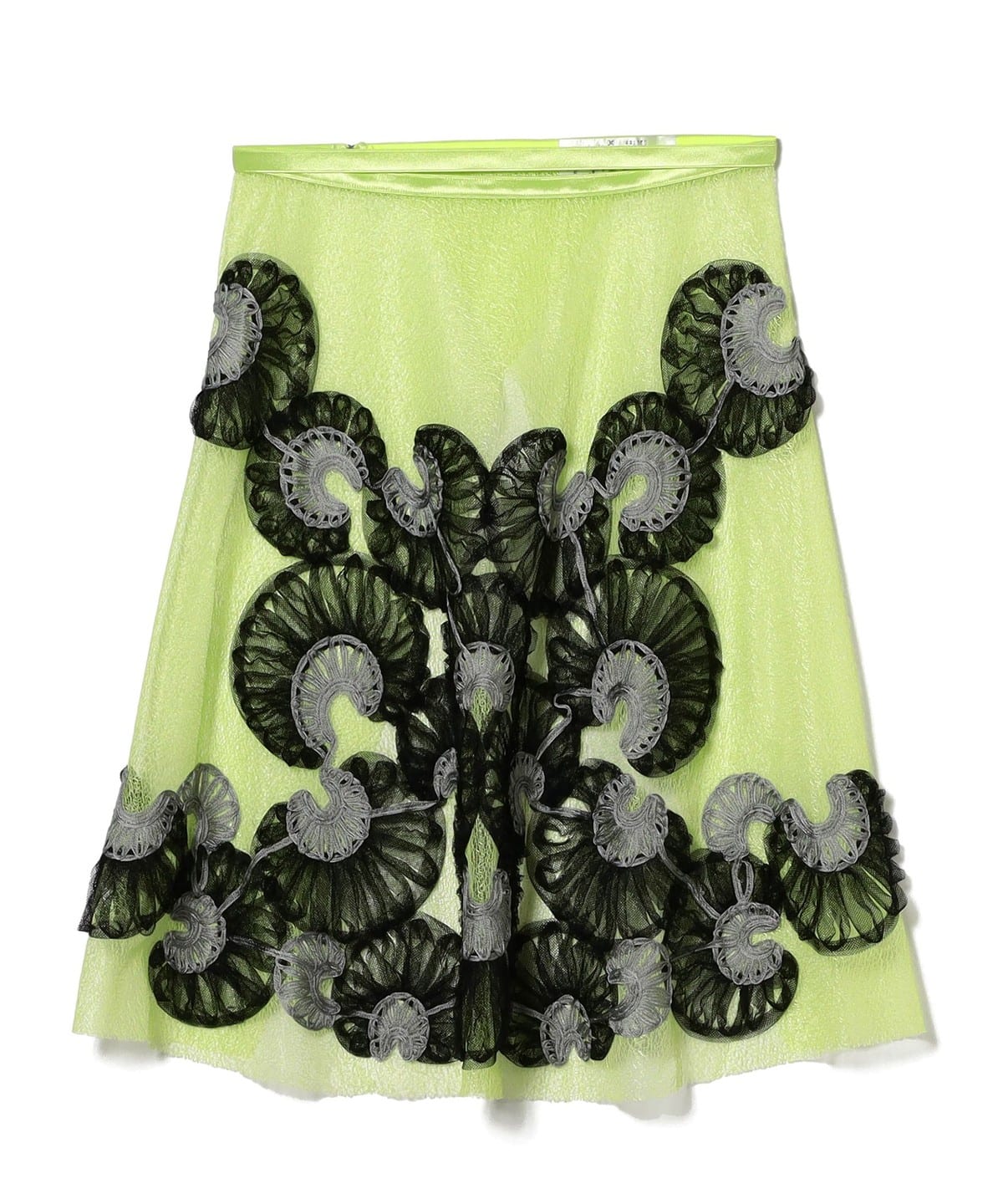 FUMIE＝TANAKA フミエ タナカ / Tulle Apron スカート WOMEN YELLOW 1