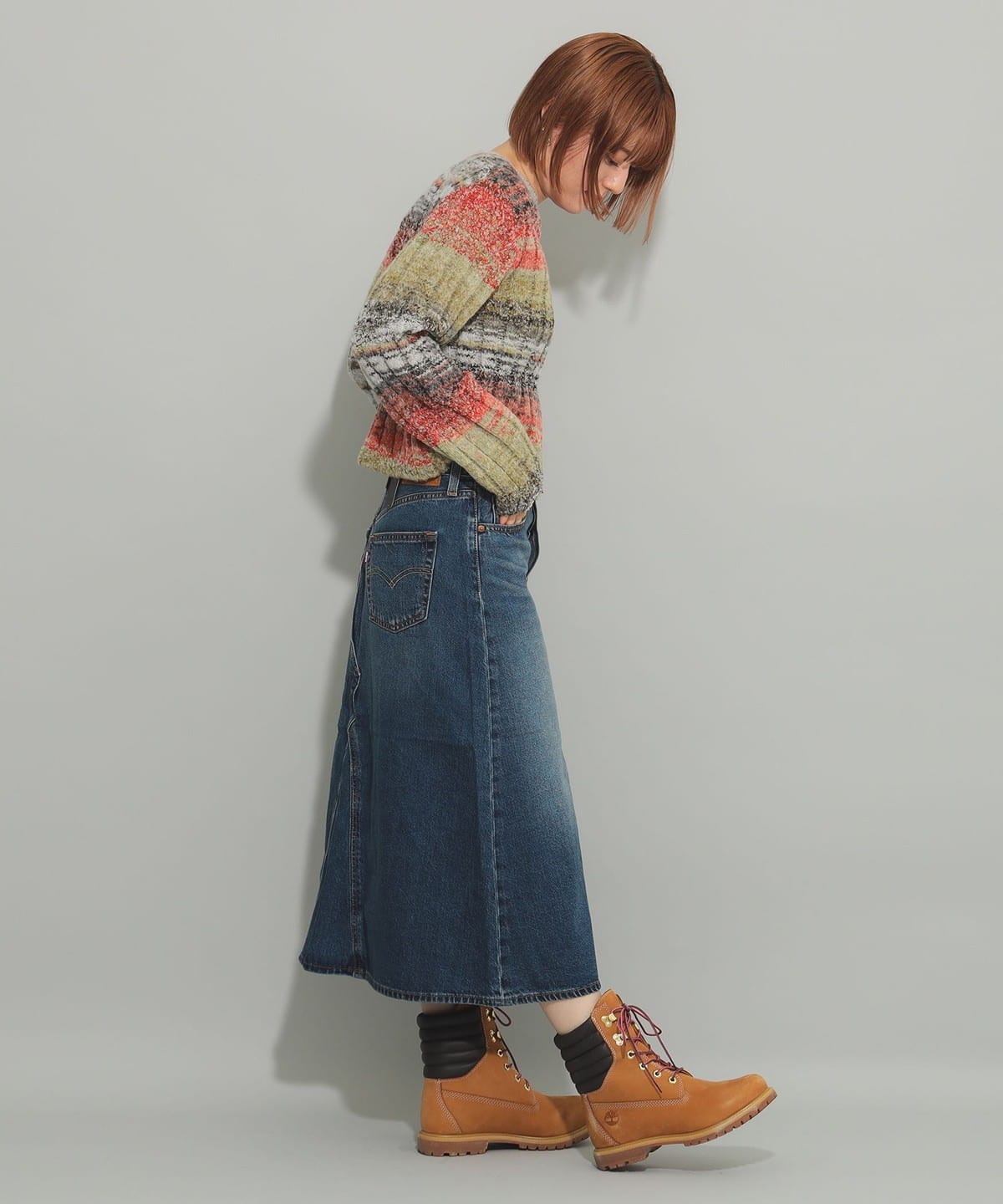 Ray BEAMS（レイ ビームス）LEVI'S(R) / HIGH RISE A-LINE DECON