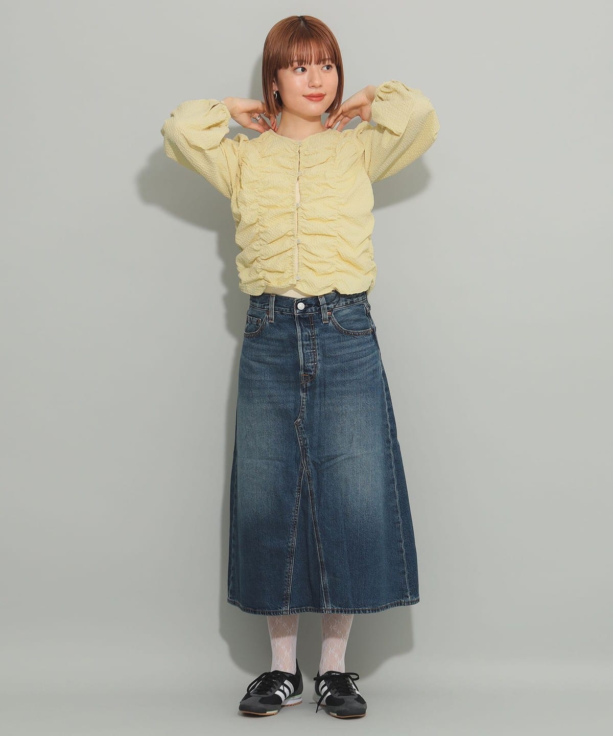 Ray BEAMS（レイ ビームス）LEVI'S(R) / HIGH RISE A-LINE DECON