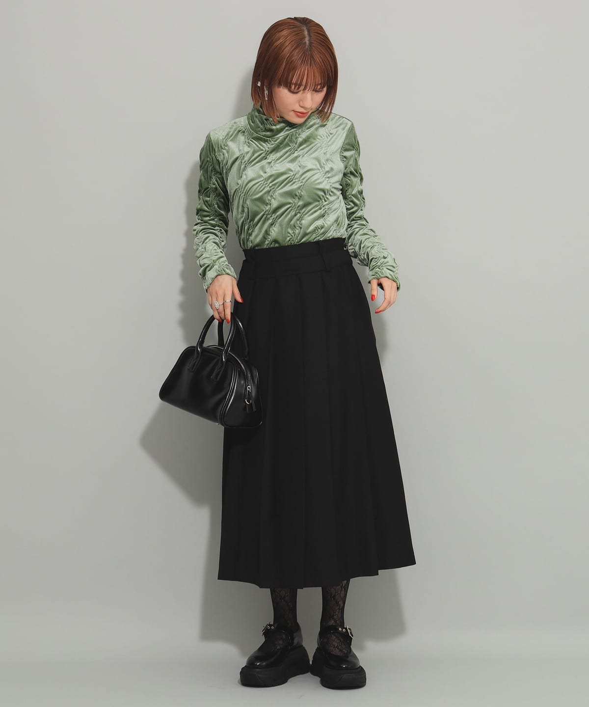 DECEMBERMAY レディース ダブルレイアースカート　サイズM 61271145199_D_43.jpg