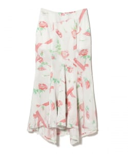 YUHAN WANG / Rose Ribbon Skirt
