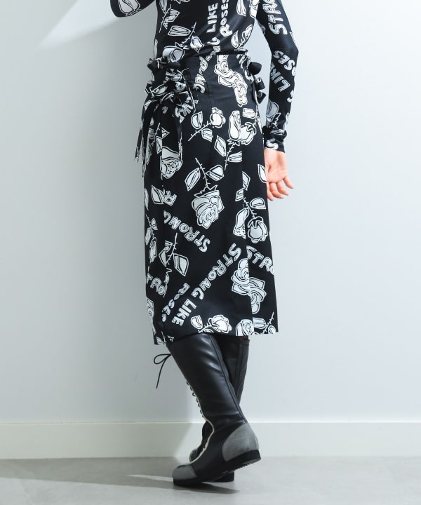 Ray BEAMS（レイ ビームス）【別注】MIYAO / プリント スカート