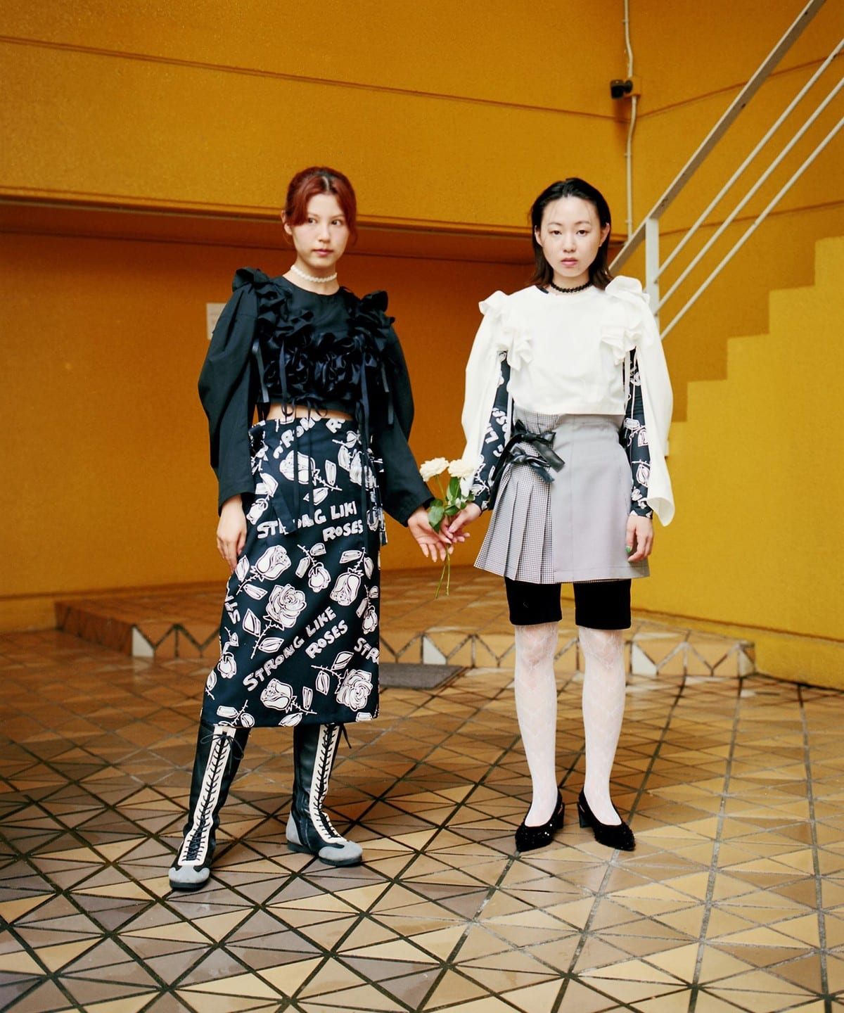 MIYAO × Ray BEAMS / 別注 レース ティアード スカート Ray BEAMS（レイビームス）の「MIYAO × Ray BEAMS / 別注 レース