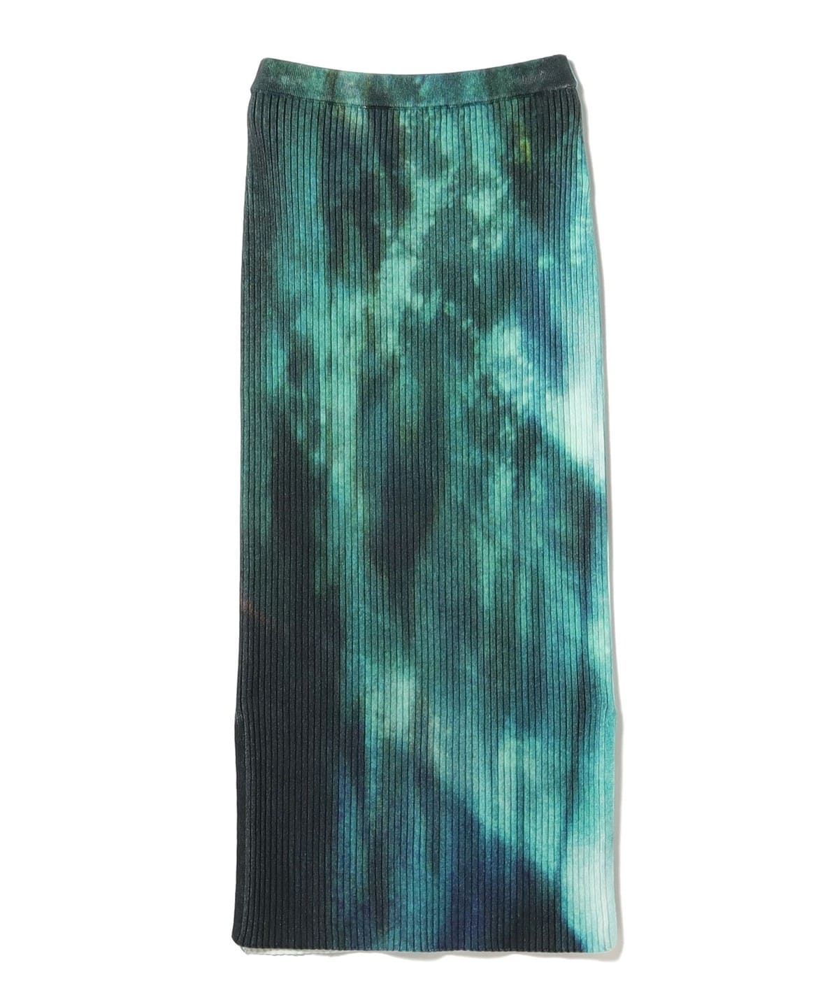 OPEN SESAME CLUB / Photo Paint Skirt スカート WOMEN GREEN 1
