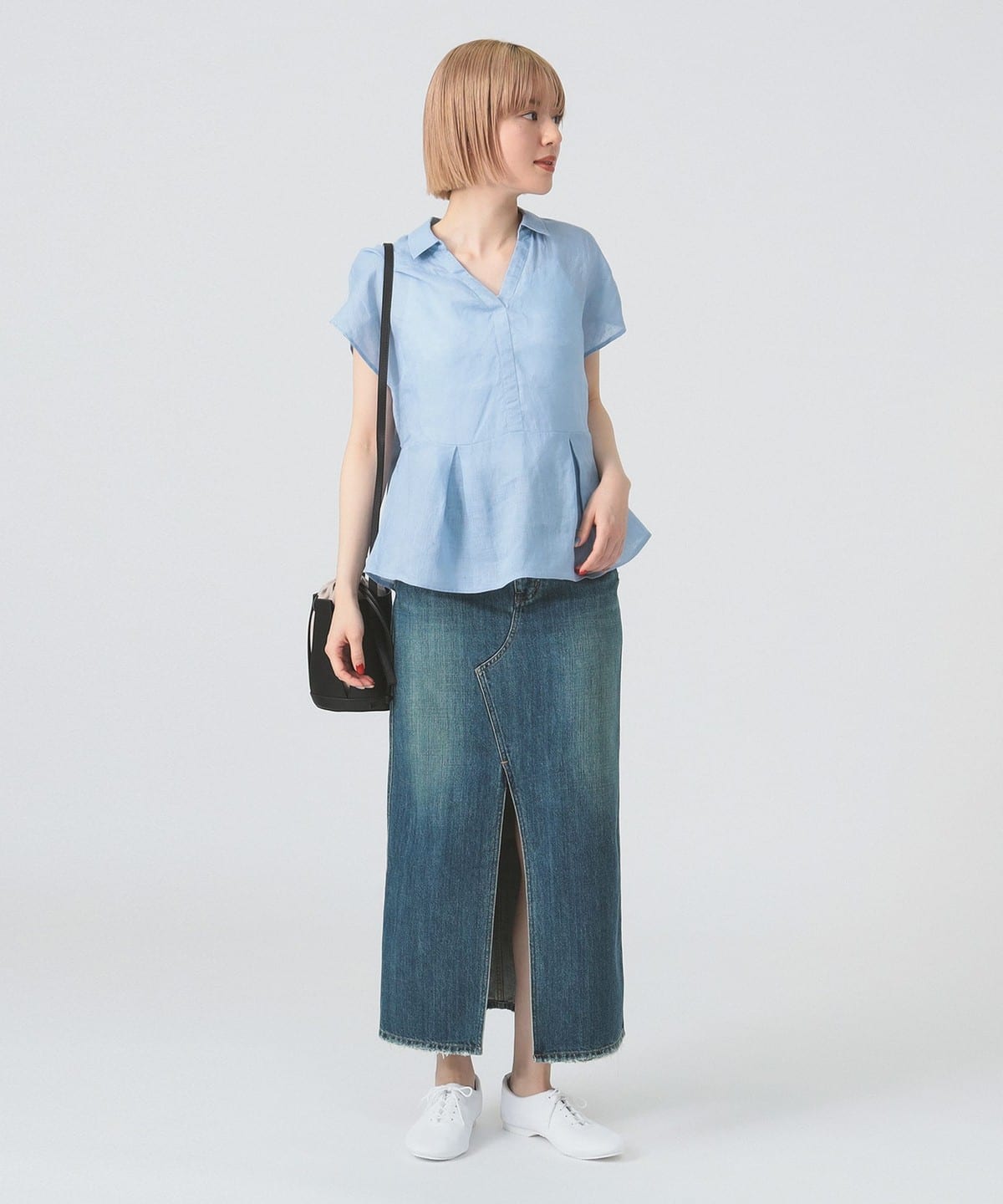 新品タグ付き★RED CARD デニムロングスリットスカート Cameron S RED CARD レッドカード 