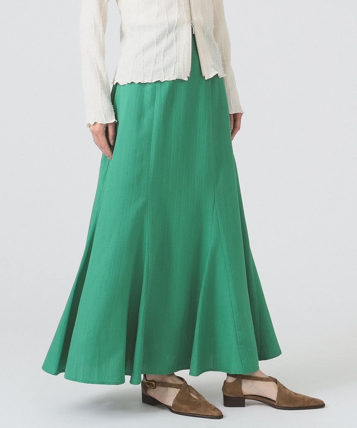 ジャカード マーメイド スカート スカート WOMEN GREEN 0 ジャカード マーメイド スカート スカート WOMEN GREEN 0