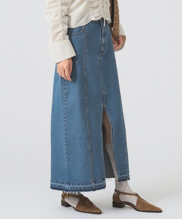 タグ付き新品】TO BE CHIC 大きいサイズ46 装飾スカート