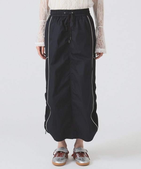 【新品未使用】Ray BEAMS ストライプ キリカエ トラックスカート Ray BEAMS（レイ ビームス）ストライプ キリカエ トラック