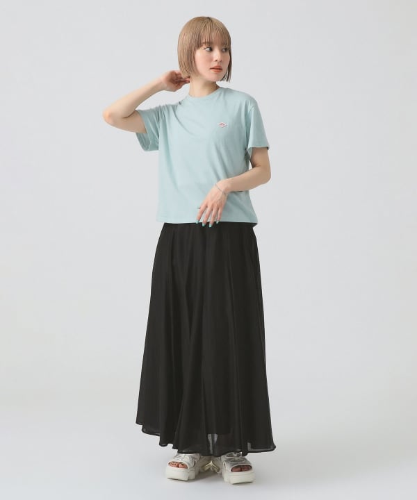 店内商品がすべてレジにて半額！！ Ray BEAMS（レイ ビームス）エアリー シアー フレア スカート スカート