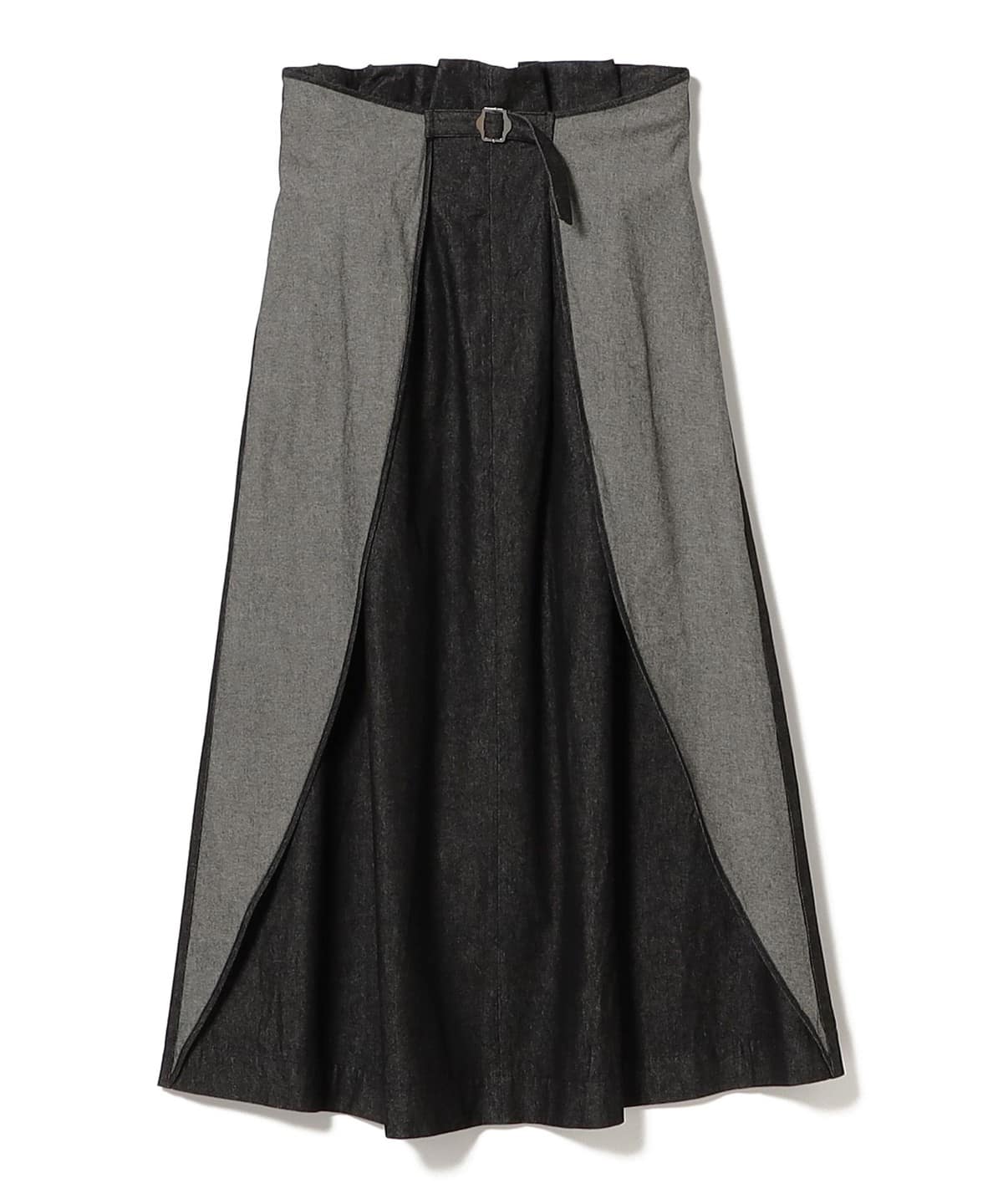 OLD ENGLAND PARIS   ラップスカート　ネイビー　36 OLD ENGLAND PARIS ラップスカート ネイビー 36 - Skirt