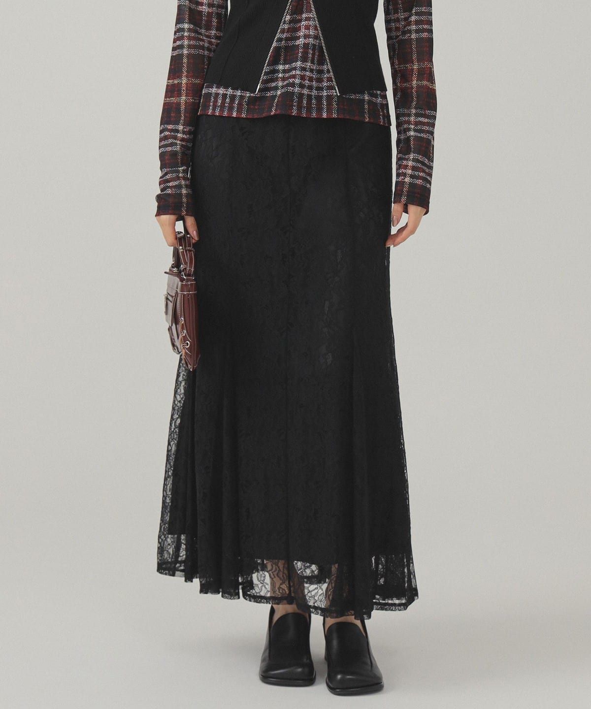 レース 2way マーメイド スカート スカート WOMEN BLACK 0 レース 2way マーメイド スカート スカート WOMEN BLACK 0