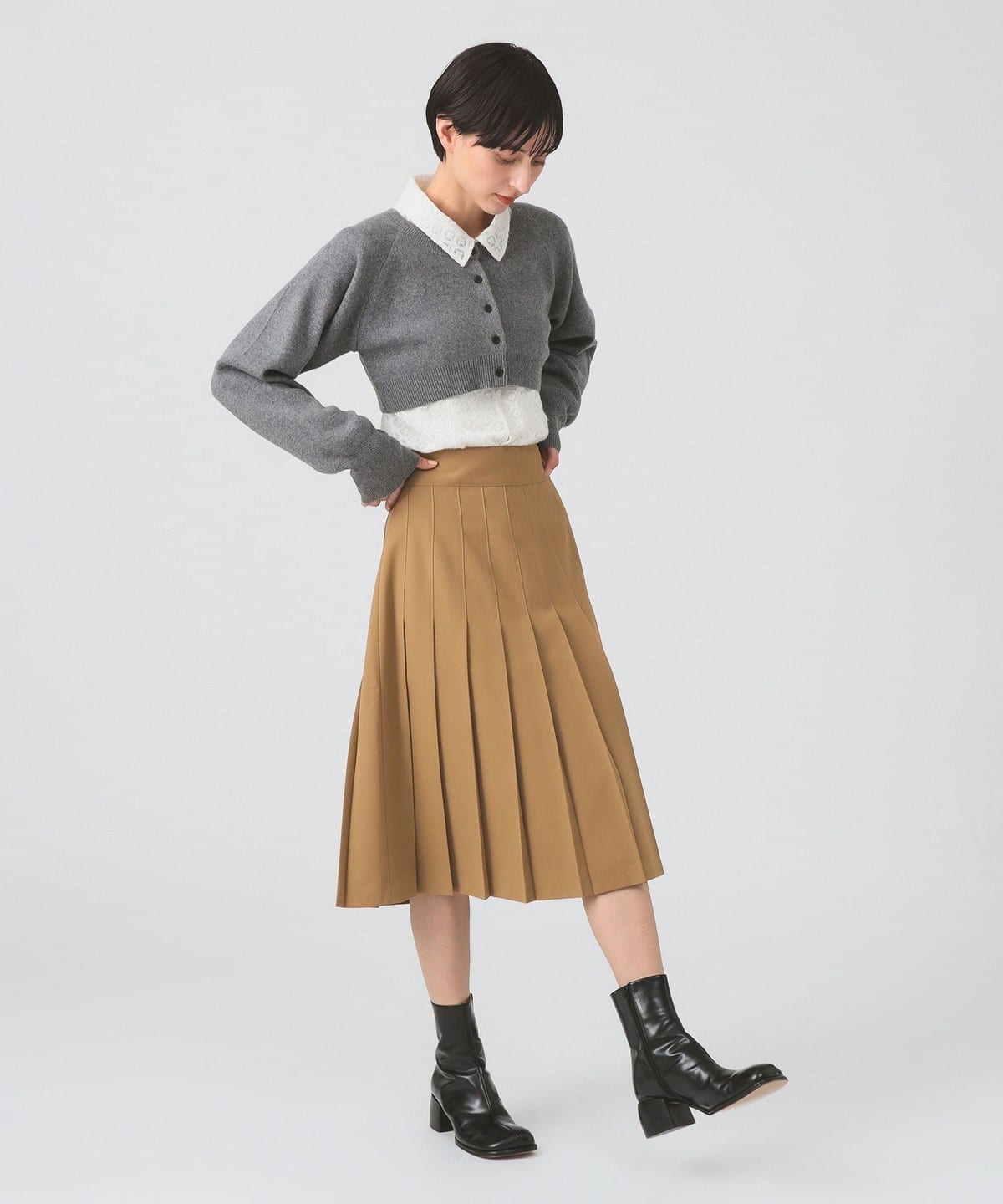 Ray BEAMS（レイ ビームス）【別注】FRED PERRY / Tennis Pleats