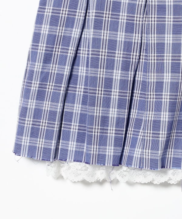 YUHAN WANG / Check Skirt