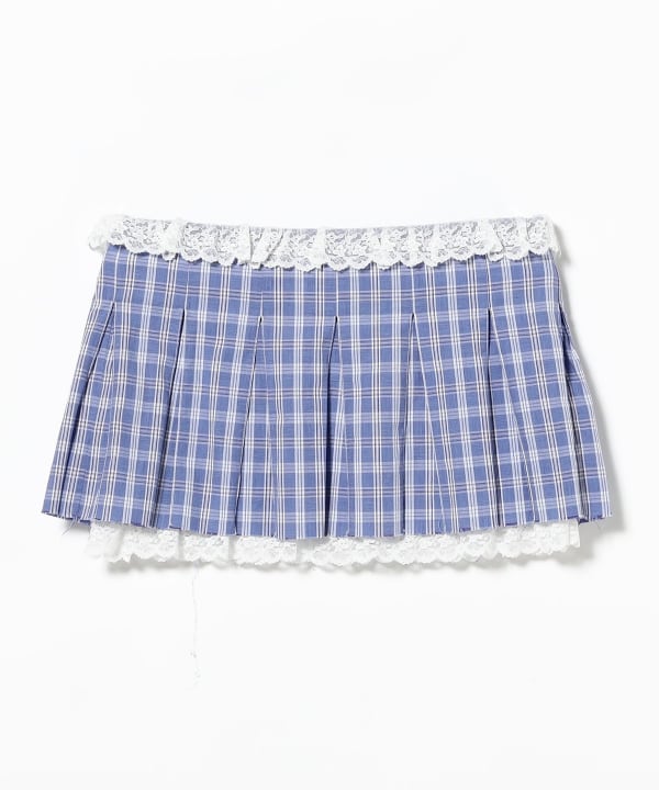 YUHAN WANG / Check Skirt