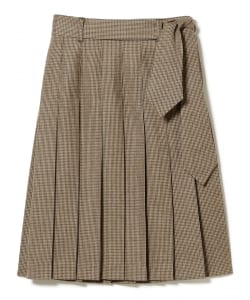 TOGA PULLA / WOOL CHECK SKIRT