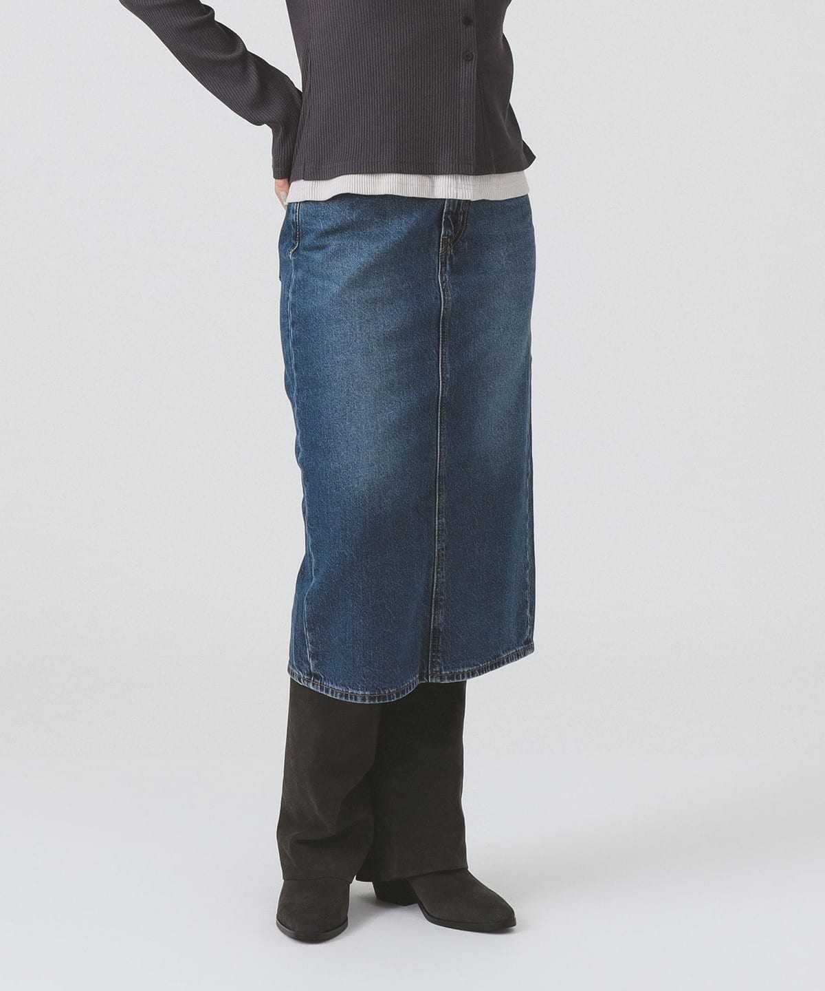 LEVI'S(R) リーバイス / HR バック スリット スカート スカート WOMEN REVIEW TIME 25 LEVI'S(R) リーバイス / HR バック スリット スカート スカート WOMEN REVIEW TIME 25