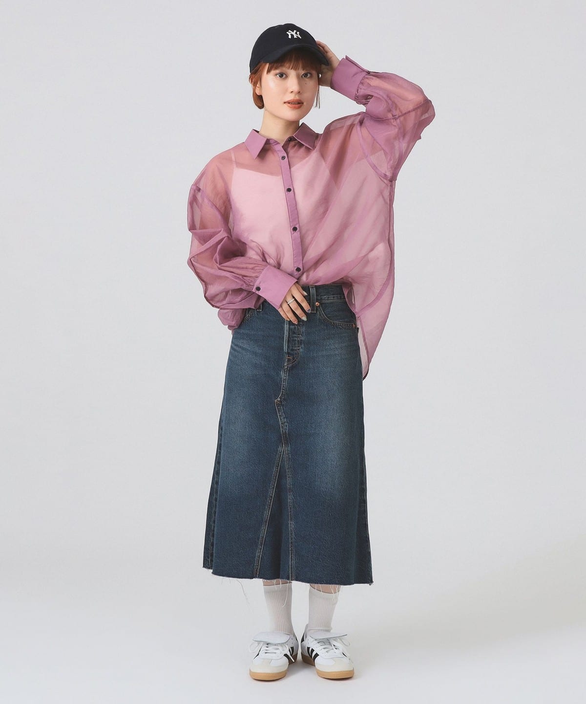 Ray BEAMS（レイ ビームス）LEVI'S(R) / Aラインデニムスカート