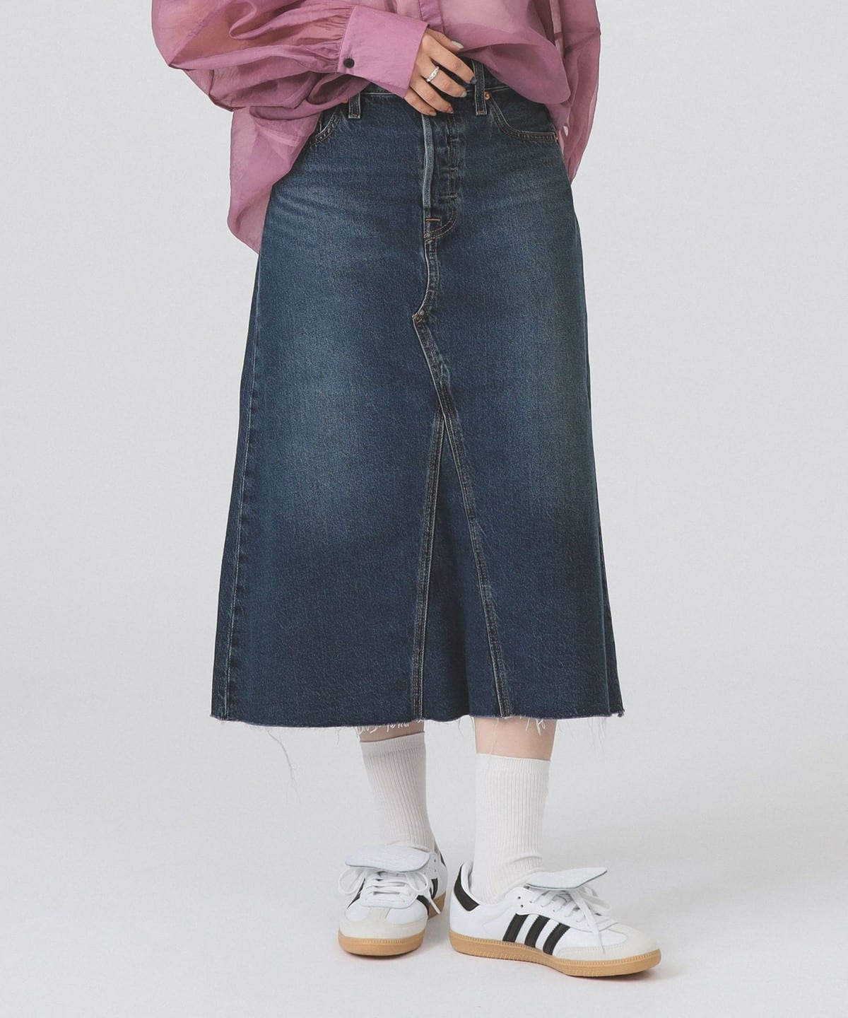 Ray BEAMS（レイ ビームス）LEVI'S(R) / Aラインデニムスカート