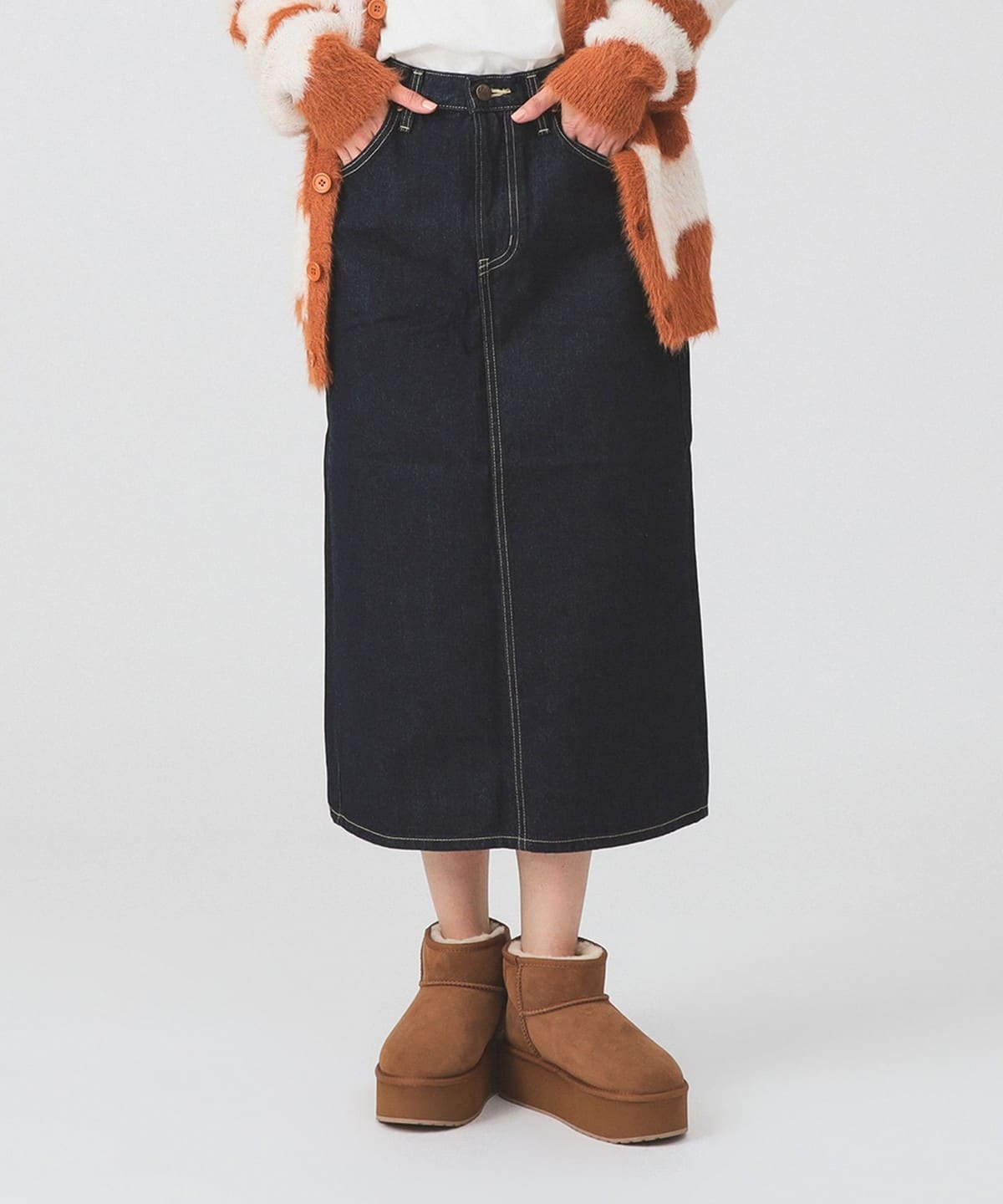 Lee リー / STANDARD WARDROBE SKIRT スカート WOMEN RINSE XS Lee リー / STANDARD WARDROBE SKIRT スカート WOMEN RINSE XS