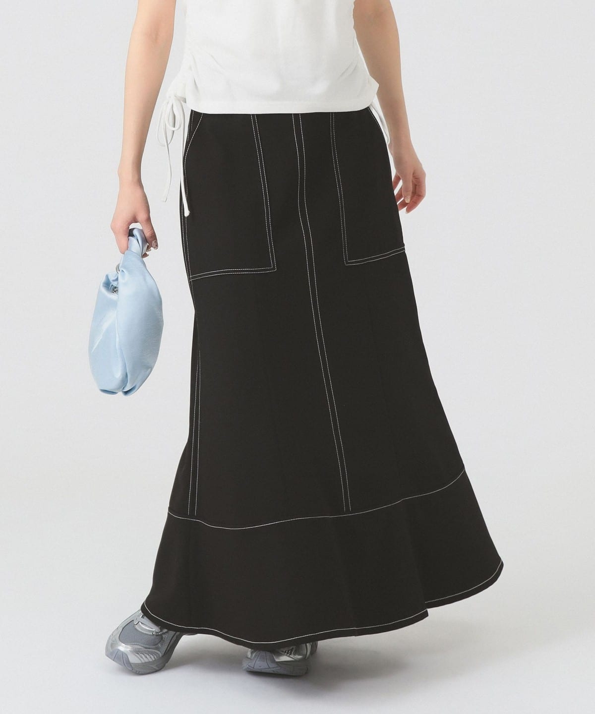 Ray BEAMS Ray BEAMS Mermaid Skirt (Maxi/Long Skirt) Available at BEAMS