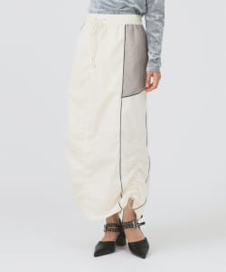 【+15%ポイントUP】レース キリカエ トラック スカート