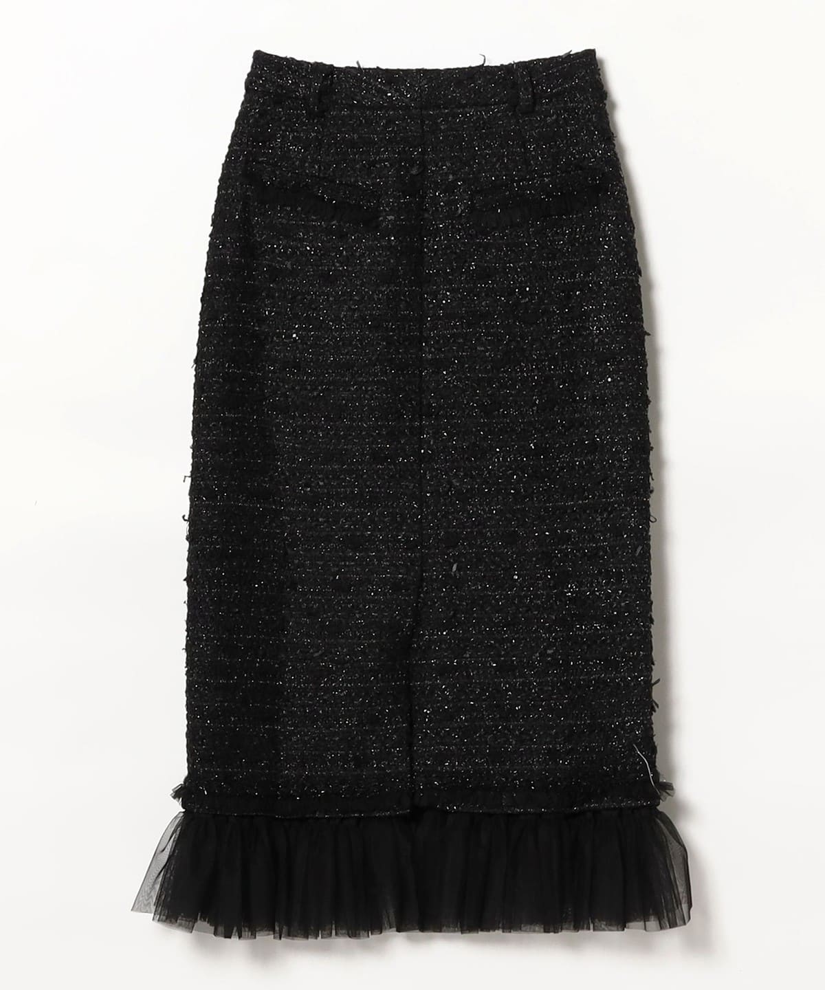 Pey Oyamada様 Ray BEAMS（レイ ビームス）VIVIANO / Tulle Layered Tweed Midi