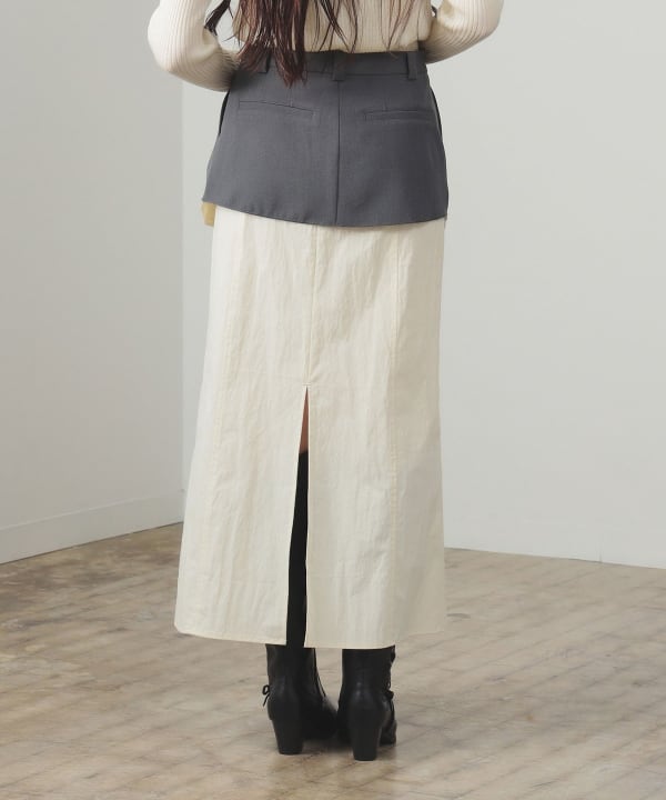 BEAMS lesbriquabraque スカート　異素材　変形　itimi BEAMS lesbriquabraque スカート 異素材 変形 itimi